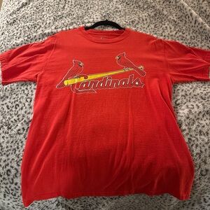 Lee Red Cardinals Graphic Tee